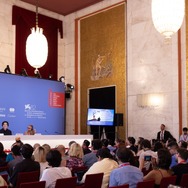 『果てしなきスカーレット』公式記者会見　ⓒKAZUKO WAKAYAMA