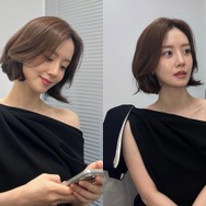 『王女の男』女優ムン・チェウォンの清純＆上品な近況。“ボブヘア女神”は健在だった！【PHOTO】