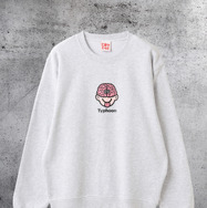 台風の悪魔 クルースウェット ￥14,300（税込）