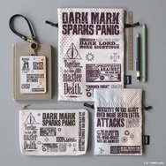 リール付きパスケース ￥3,080、ポーチ ￥2,860、巾着2枚セット ￥1,980