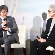新海誠 、吉岡秀隆『秒速5センチメートル』完成披露試写会舞台挨拶