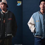 刺繍スタジャン 18,000円（税込）カラー展開：ブラック / ブルー サイズ：M / L