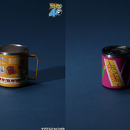 フタ付きステンレスマグ 2,420円（税込）カラー展開：総柄 / ピンク