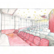 「CineMalice シネマリス」スケッチ　シアター1