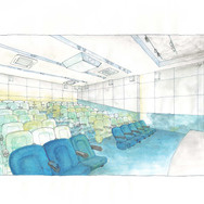 「CineMalice シネマリス」スケッチ　シアター2