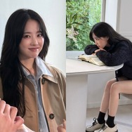童顔女優パク・ボヨン、大学生さながらのフレッシュさ！大人可愛い秋コーデを披露【PHOTO】