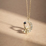 10金オーダーネックレス［日本製］「ファンタジア」￥75,000（税込）