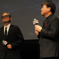 渡部篤郎、 佐藤二朗／『爆弾』ジャパンプレミア試写会