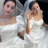 『チャングム』女優パク・ウネの近況にびっくり！花嫁姿で“粋な番宣”【PHOTO】