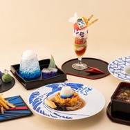 テーマカフェ「北斎食堂」のメニュー