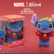 【ホットトイズ・ZAKKA】コスビ・ぬいぐるみキーチェーン「マーベル｜スティッチ」