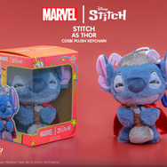 【ホットトイズ・ZAKKA】コスビ・ぬいぐるみキーチェーン「マーベル｜スティッチ」