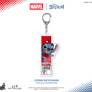 【ホットトイズ・ZAKKA】『マーベル｜スティッチ』コスビ・キーチェーン