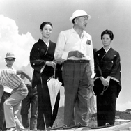 『小早川家の秋』撮影スナップ　©宝塚映画祭