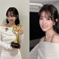 童顔女優パク・ボヨン、表彰式で放ったまばゆい美貌…「妖精ですか？」【PHOTO】