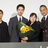 熊澤尚人監督、坂口健太郎、柚月裕子、渡辺謙『盤上の向日葵』初日舞台挨拶
