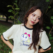 [DORAMI RINGER TEE] S-XXL/¥5,500-(IN TAX)