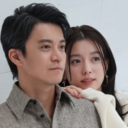 ハン・ヒョジュ&小栗旬のPR舞台裏写真公開!! 「作品世界そのままに」