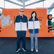 左からK2 Pictures代表取締役CEO・紀伊宗之氏、TAICCA・胡婷俐副院長