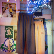 フェイクスウェードパンツ/Gray,Beige/￥7,700