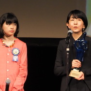 鈴木唯、早川千絵監督／「第17回TAMA映画賞」授賞式