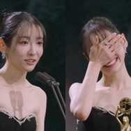 『秘顔-ひがん-』女優パク・ジヒョン、予想外の受賞に涙「7年前は新人賞候補だったのに…」