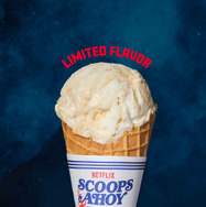 ICE CREAM／LIMITED FLAVOR「STRANGER BUTTERSCOTCH」¥770（税込）「VA | STRANGER THINGS HOUSE（ヴイエーストレンジャーシングスハウス）」