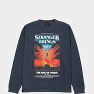 PIGMENT L/S TEE VECNA ￥11,000（税込）NAVY「VA | STRANGER THINGS HOUSE（ヴイエーストレンジャーシングスハウス）」