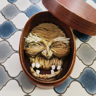 『千と千尋の神隠し』に登場する“河の神”を再現した弁当／nancyさん提供