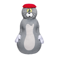 Happyくじ「TOM and JERRY FUNNY ART!」ラスト賞トム大きいぬいぐるみ