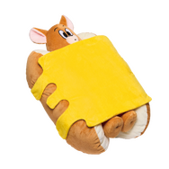 Happyくじ「TOM and JERRY FUNNY ART!」特賞ジェリー大きいぬいぐるみ