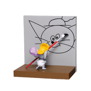 Happyくじ「TOM and JERRY FUNNY ART!」A賞