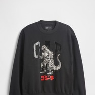 ゴジラ ヴィンテージソフト グラフィック GAPロゴ スウェットシャツ　6,990円 (税込み)