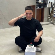 子役出身俳優ヨ・ジング、入隊前日に“坊主頭”公開！1年6カ月の兵役スタート【PHOTO】