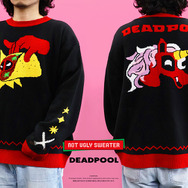 【ホットトイズ・アパレル】ノット・アグリー・セーター／デッドプール　© & TM Lucasfilm Ltd.／© MARVEL