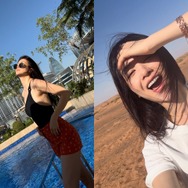 『トンイ』女優パク・ハソン、ドバイ旅行で魅せたお茶目な姿に「可愛すぎる」の声【PHOTO】