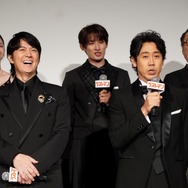 福山雅治、大泉洋、松本若菜、吉田鋼太郎、向井康二『映画ラストマン -FIRST LOVE-』完成披露試写会