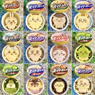 『ちいかわ』のキャラクター16体をアイスで再現／アイスアートっ子さん提供
