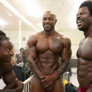 『ボディビルダー』メイキング写真 ©2023 LAMF Magazine Dreams LLC All Rights Reserved.