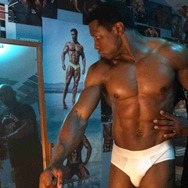 『ボディビルダー』メイキング写真 ©2023 LAMF Magazine Dreams LLC All Rights Reserved.