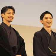 横浜流星、吉沢亮／『国宝』歌舞伎座大晦日特別上映会