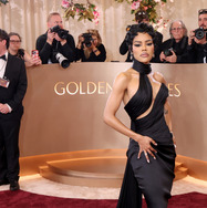 テヤナ・テイラー　第83回ゴールデングローブ賞授賞式、レッドカーペットPhoto by Monica Schipper/Getty Images