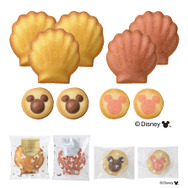 内容：バターマドレーヌ 3個、いちごマドレーヌ 2個、クッキー（ミッキー／黒）2個、クッキー（ミッキー／ピンク）2個