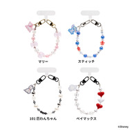 ディズニーキャラクター ビーズハンドストラップ