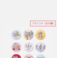 TOM and JERRY × Flapper描き下ろしイラスト 缶バッジ ブラインド（全10種）※1種シークレット各¥495（税込）