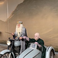 ダンブルドアとヴォルデモートのツーリング／投稿主さん提供