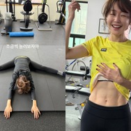 女優オム・ジウォン、48歳とは思えないバキバキの腹筋を公開！顔とのギャップに“びっくり”【写真】