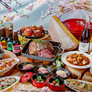 桜・グランピングブッフェ