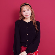 ミニー／リボンボタンUVカーディガン（Black）￥11,500