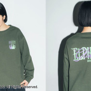 THREE FIFTY STANDARD　【WICKED】二人が交わるロゴプリントTシャツ〈グリーン〉